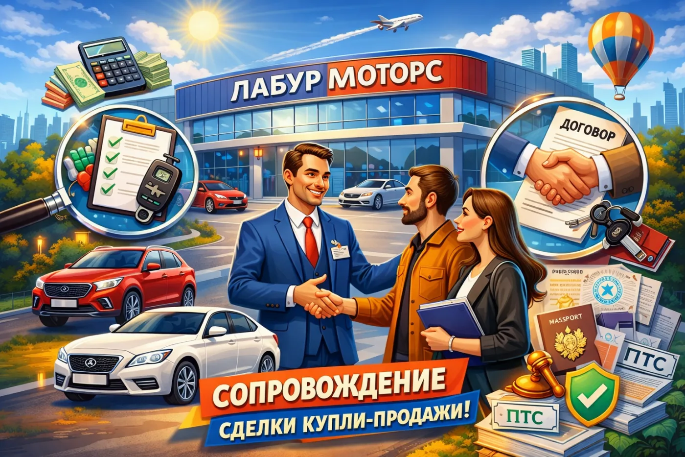 Презентация сопровождения сделки купли-продажи автомобиля
